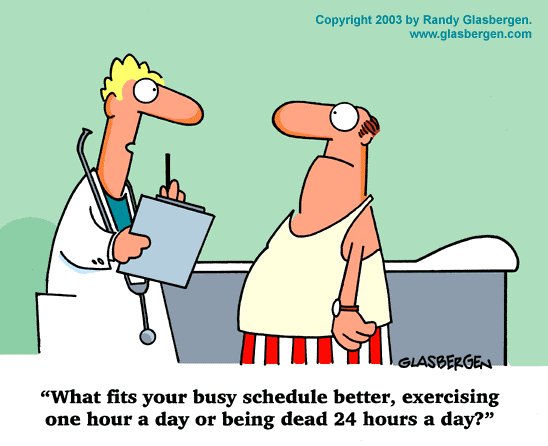 Exercise Cartoon